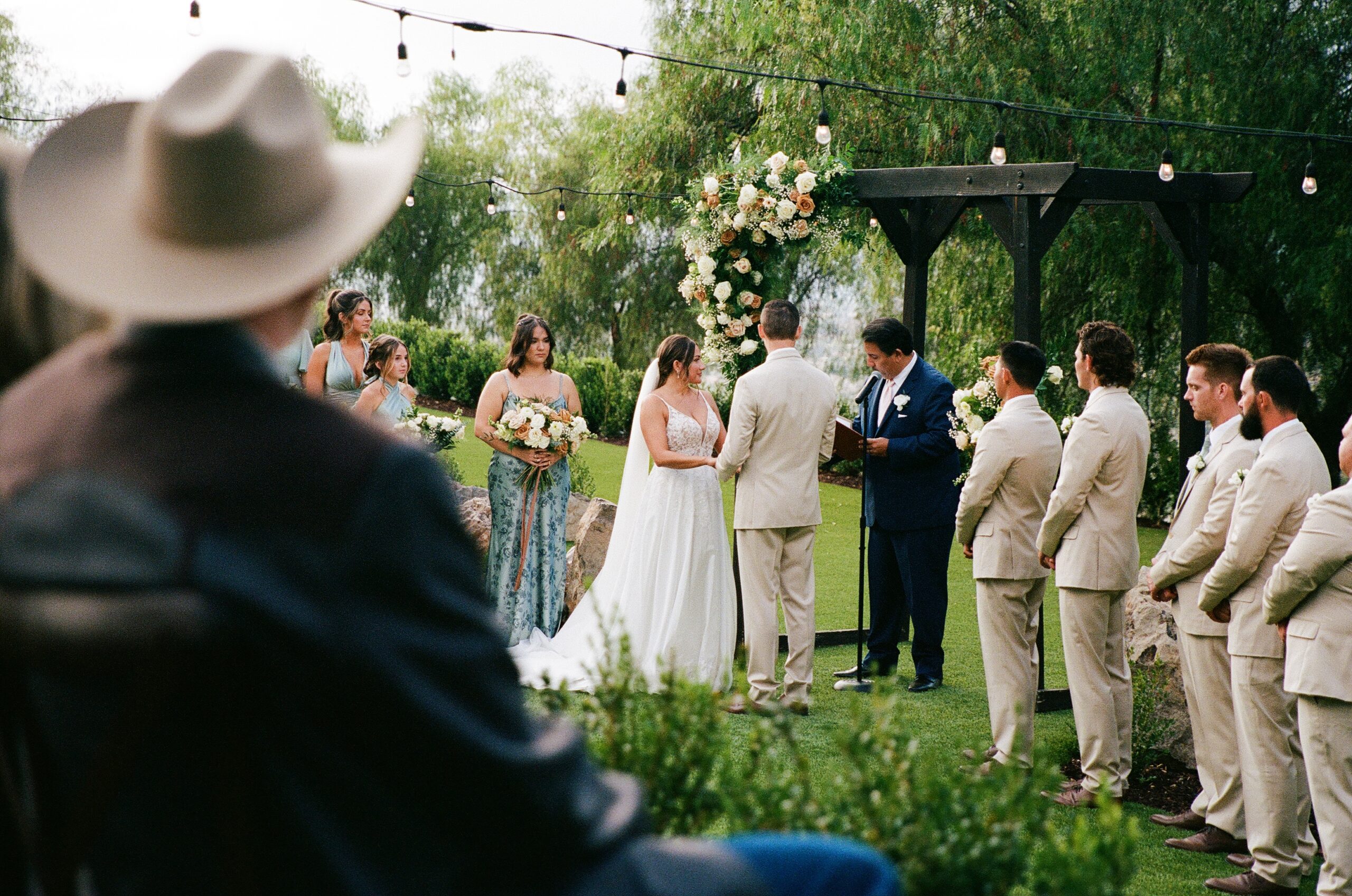 los angeles film wedding photographer