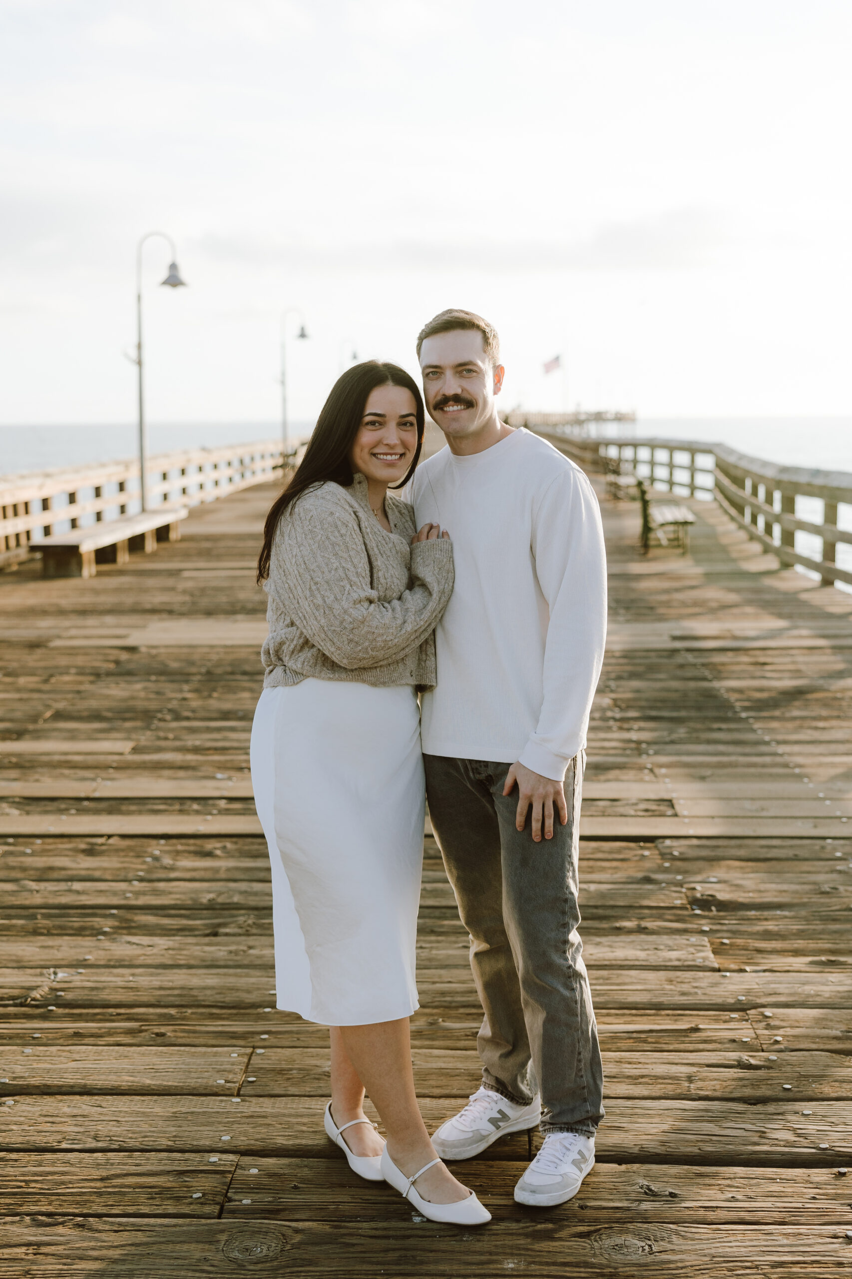 ventura beach engagement photos