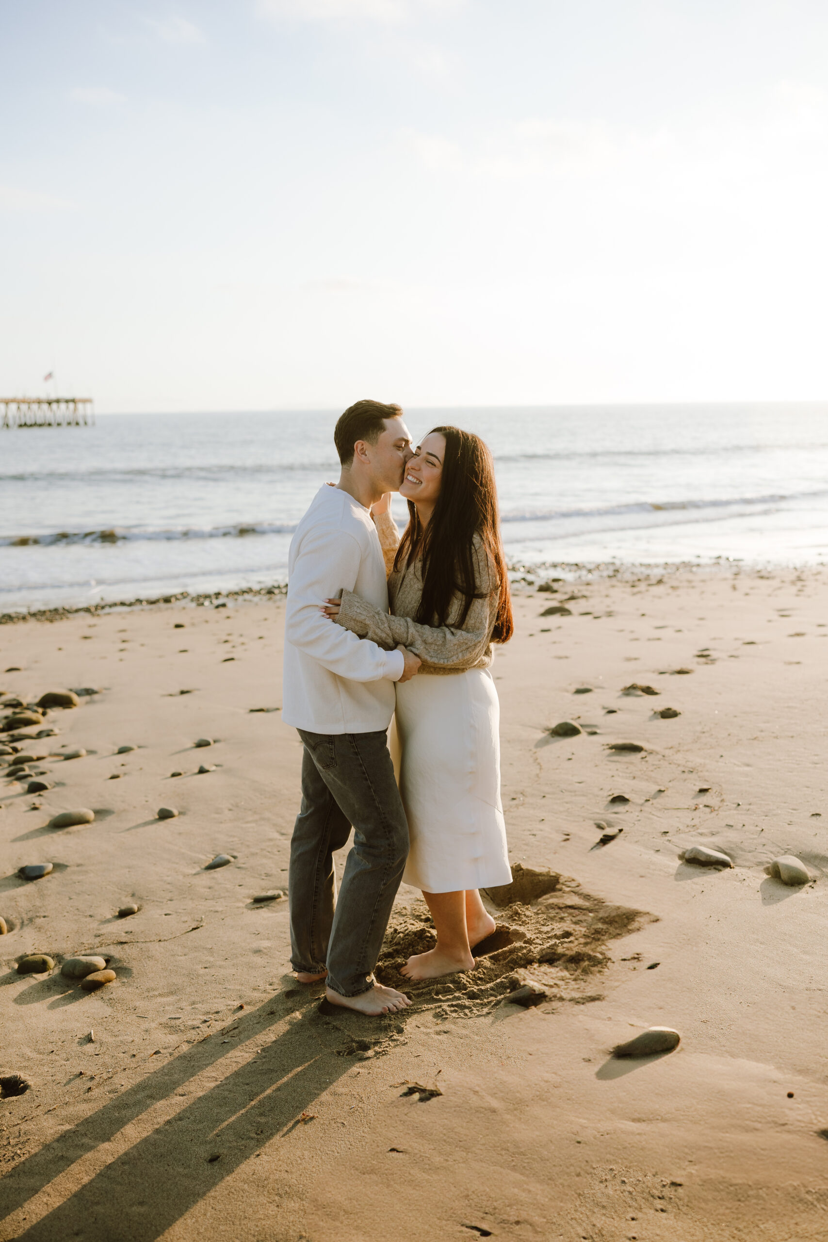 ventura beach engagement photos