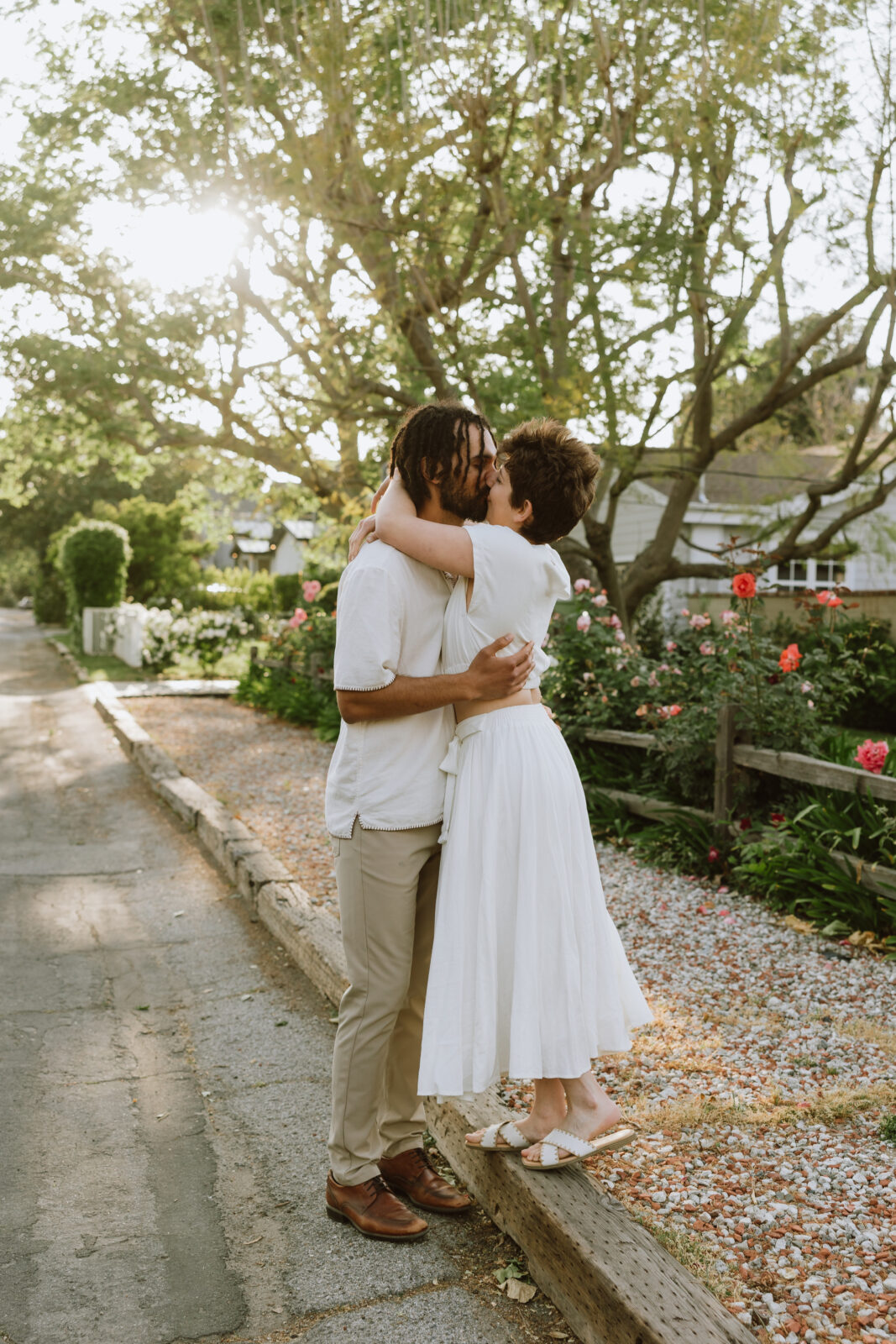 los angeles engagement photos