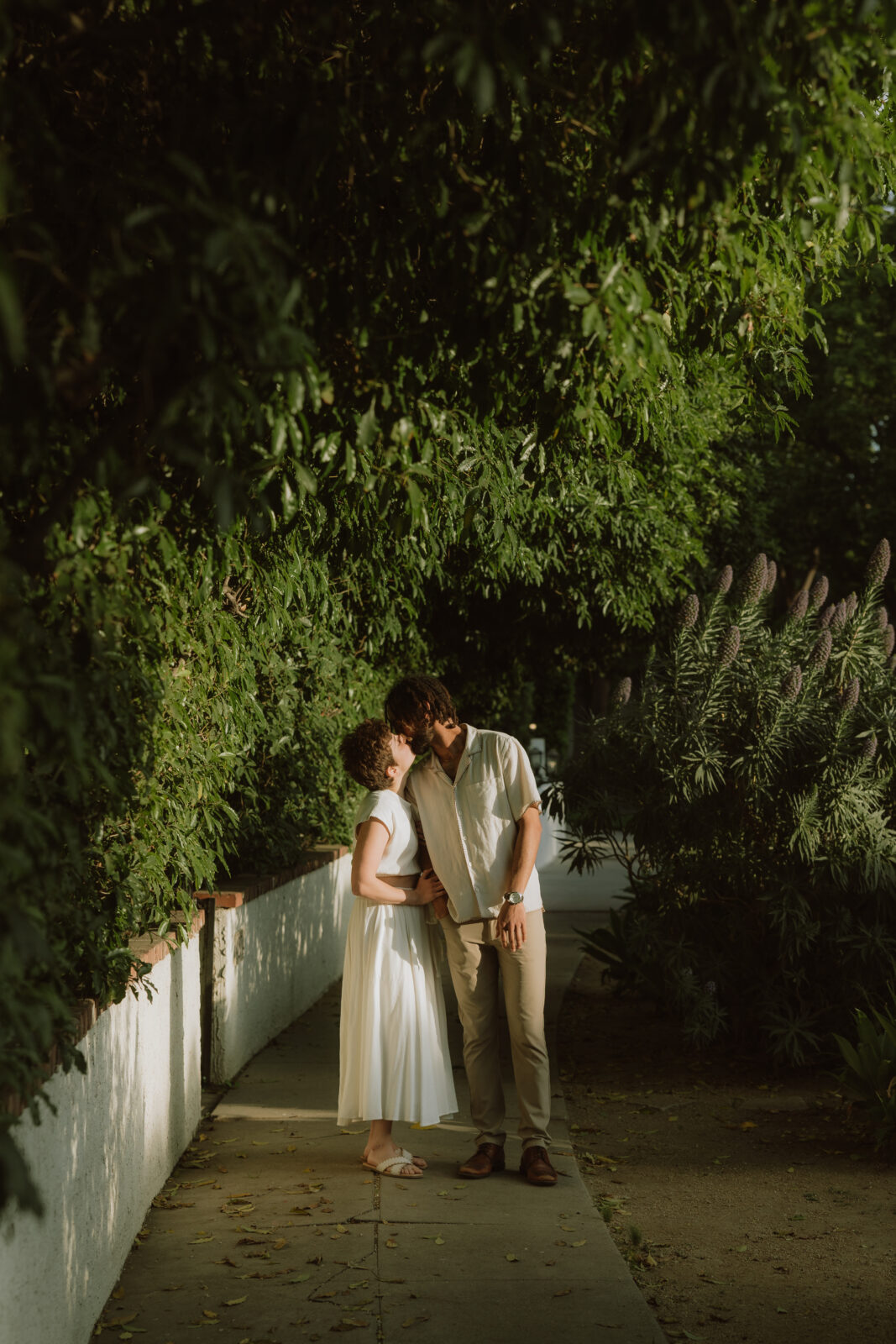 los angeles engagement photos