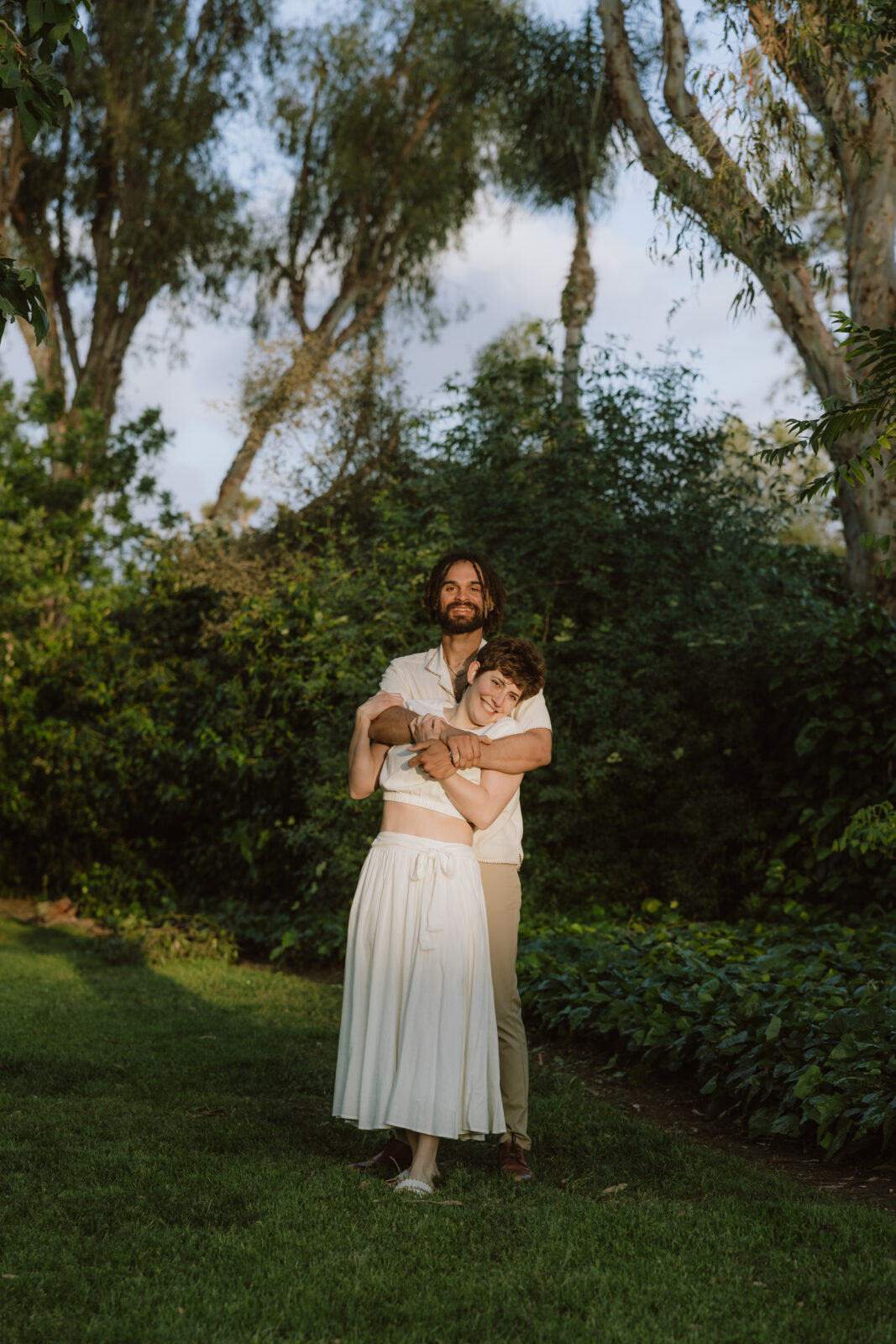 green los angeles engagement photos