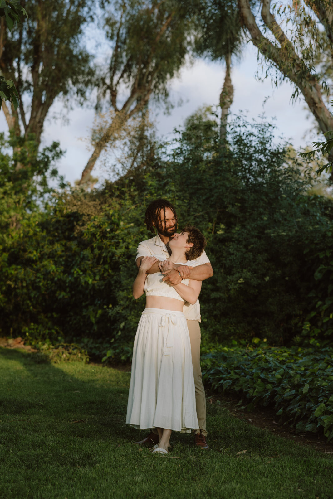 los angeles engagement photos