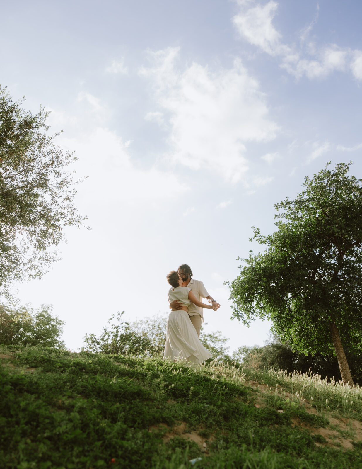 los angeles engagement photos