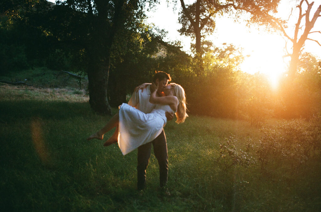 los angeles film wedding photographer